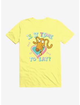 Rugrats Spike Is It Time To Eat? T-Shirt, SPRING YELLOW, hi-res