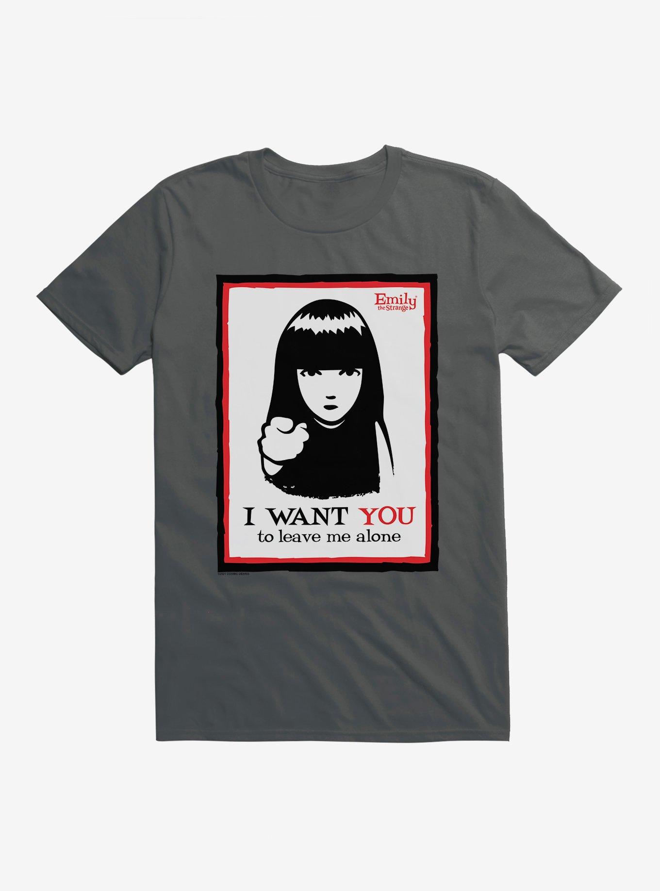 Emily The Strange I Want You To Leave Me Alone T-Shirt, , hi-res