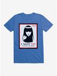 Emily The Strange I Want You To Leave Me Alone T-Shirt, ROYAL BLUE, hi-res