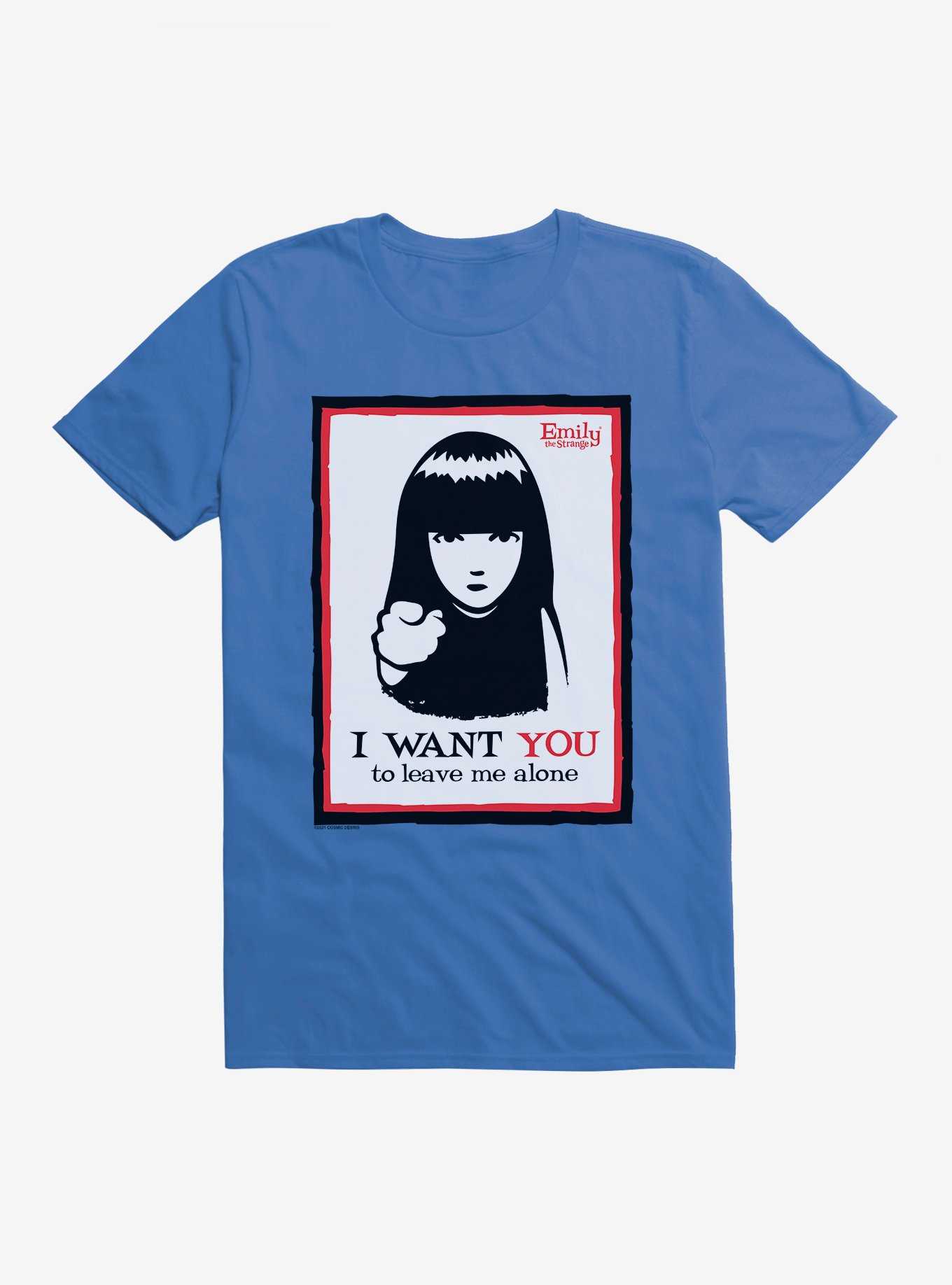 Emily The Strange I Want You To Leave Me Alone T-Shirt, , hi-res