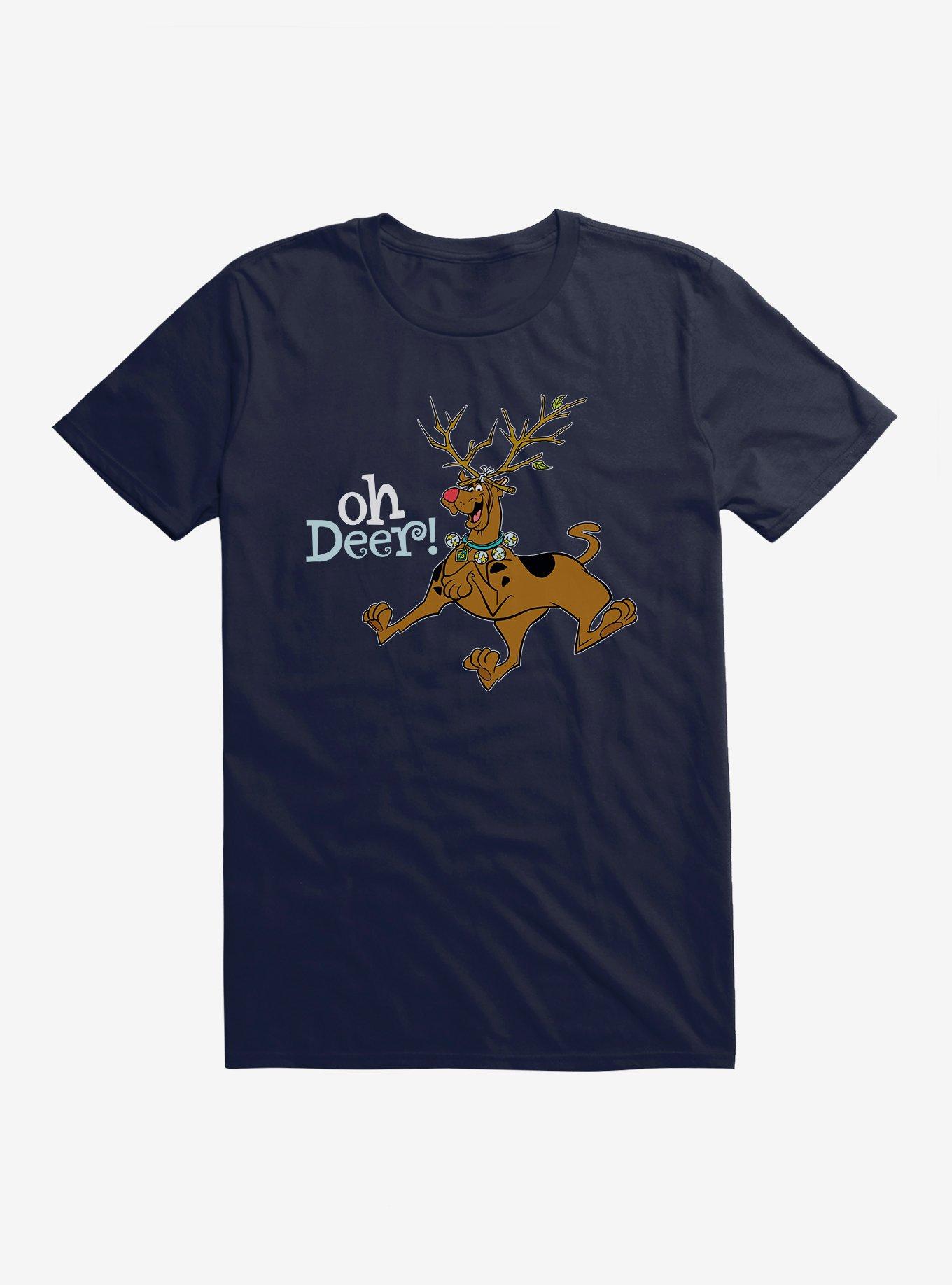 Scooby-Doo Oh REINdeer T-Shirt, NAVY, hi-res