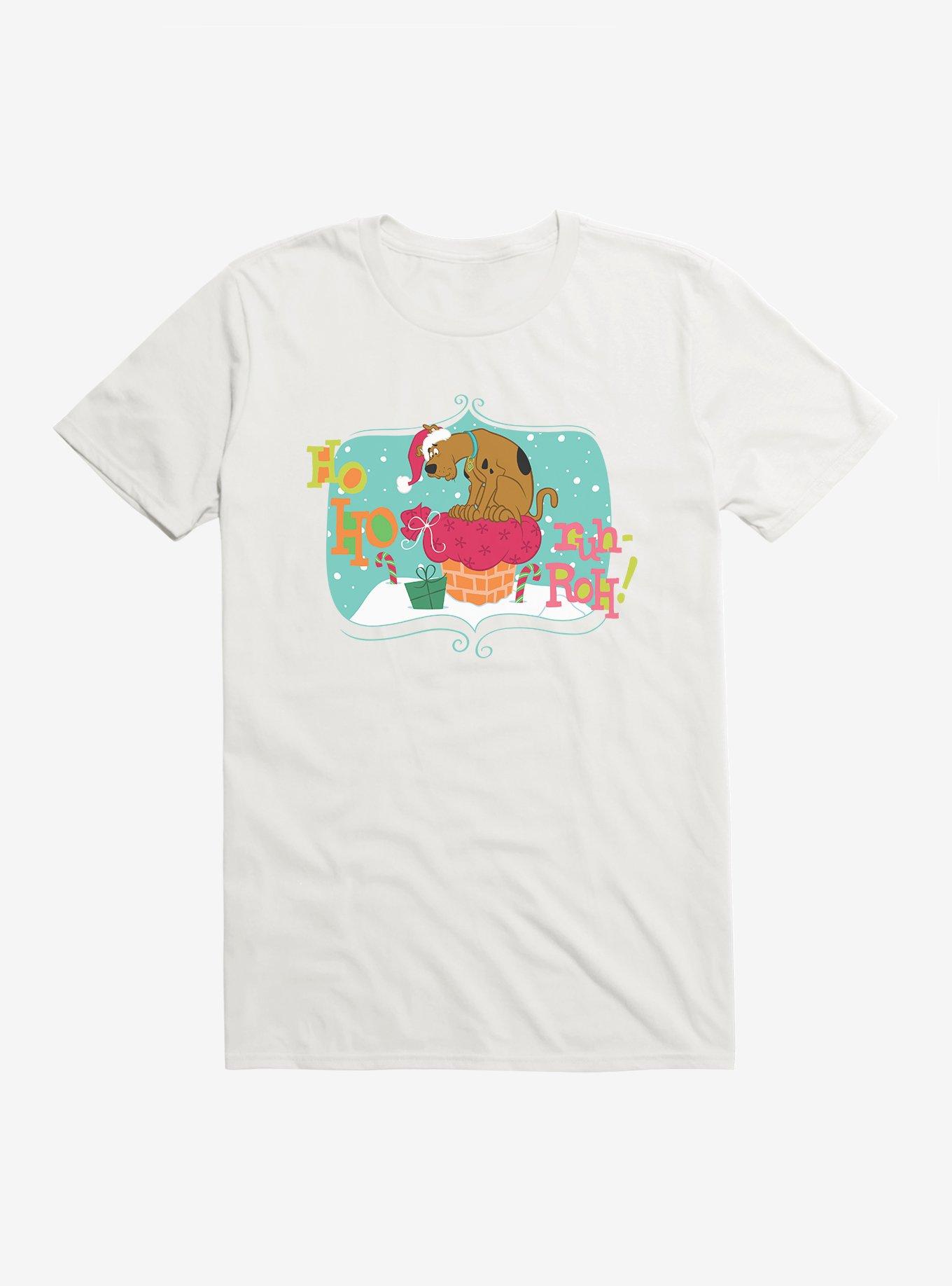 Scooby-Doo Stuck In The Chimney T-Shirt, WHITE, hi-res