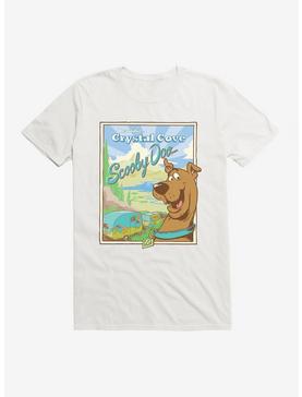 Scooby-Doo Beautiful Crystal Cove Postcard T-Shirt, WHITE, hi-res