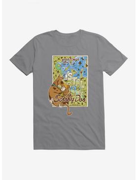 Scooby-Doo Greetings From Crystal Cove Map T-Shirt, , hi-res