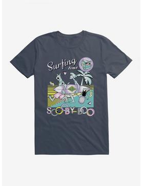 Scooby-Doo Retro Chrome Surfing Time T-Shirt, , hi-res