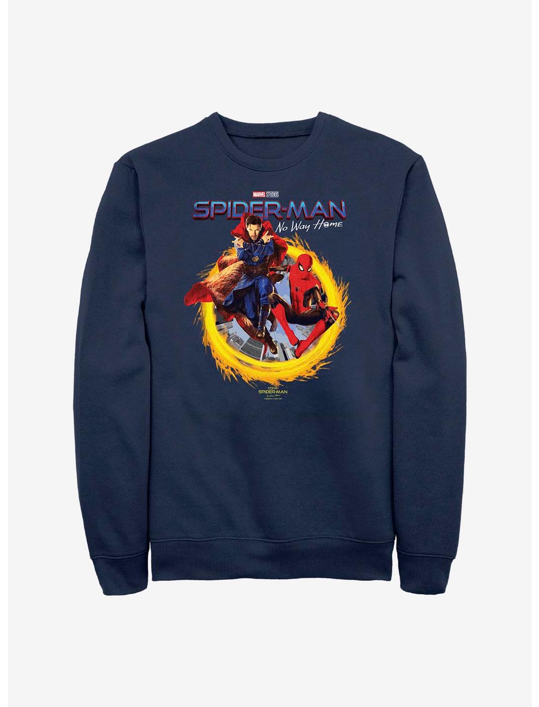 Marvel Spider-Man: No Way Home Dr. Strange Sweatshirt, NAVY, hi-res