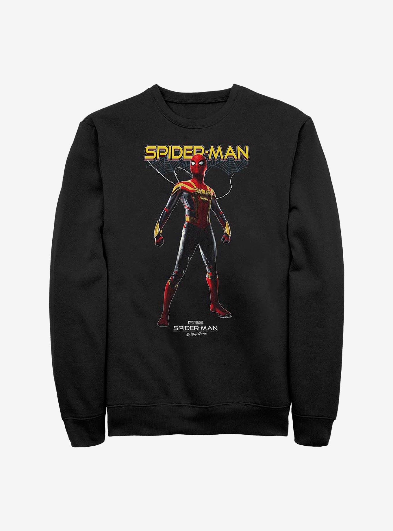 Marvel Spider-Man: No Way Home Spiderweb Hero Sweatshirt, BLACK, hi-res