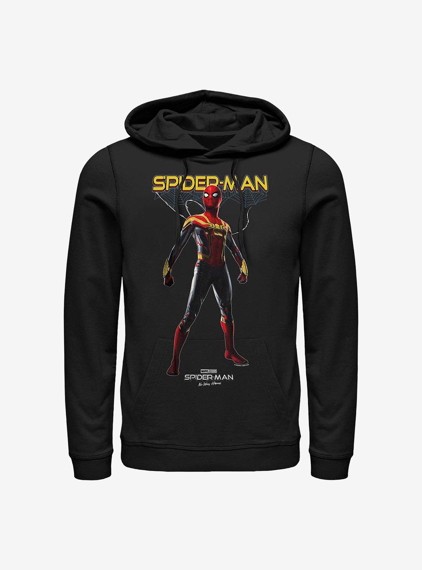 Marvel Spider-Man: No Way Home Spiderweb Hero Hoodie, BLACK, hi-res