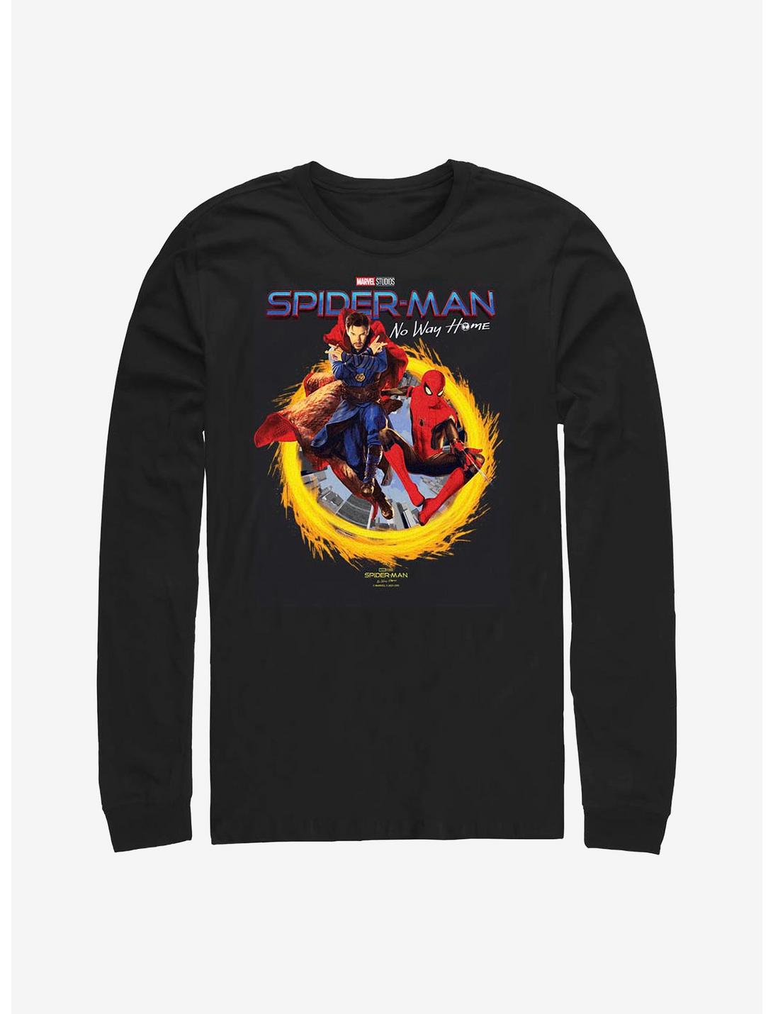 Marvel Spider-Man: No Way Home Dr. Strange Long-Sleeve T-Shirt, BLACK, hi-res