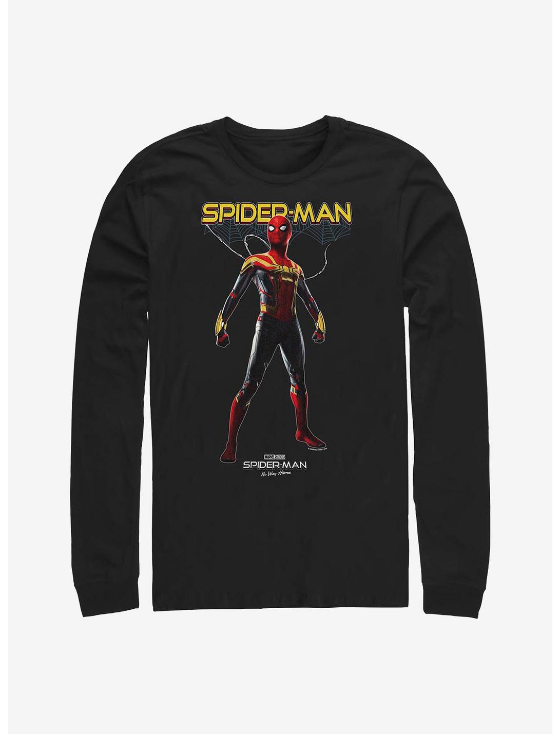 Marvel Spider-Man: No Way Home Spiderweb Hero Long-Sleeve T-Shirt, BLACK, hi-res