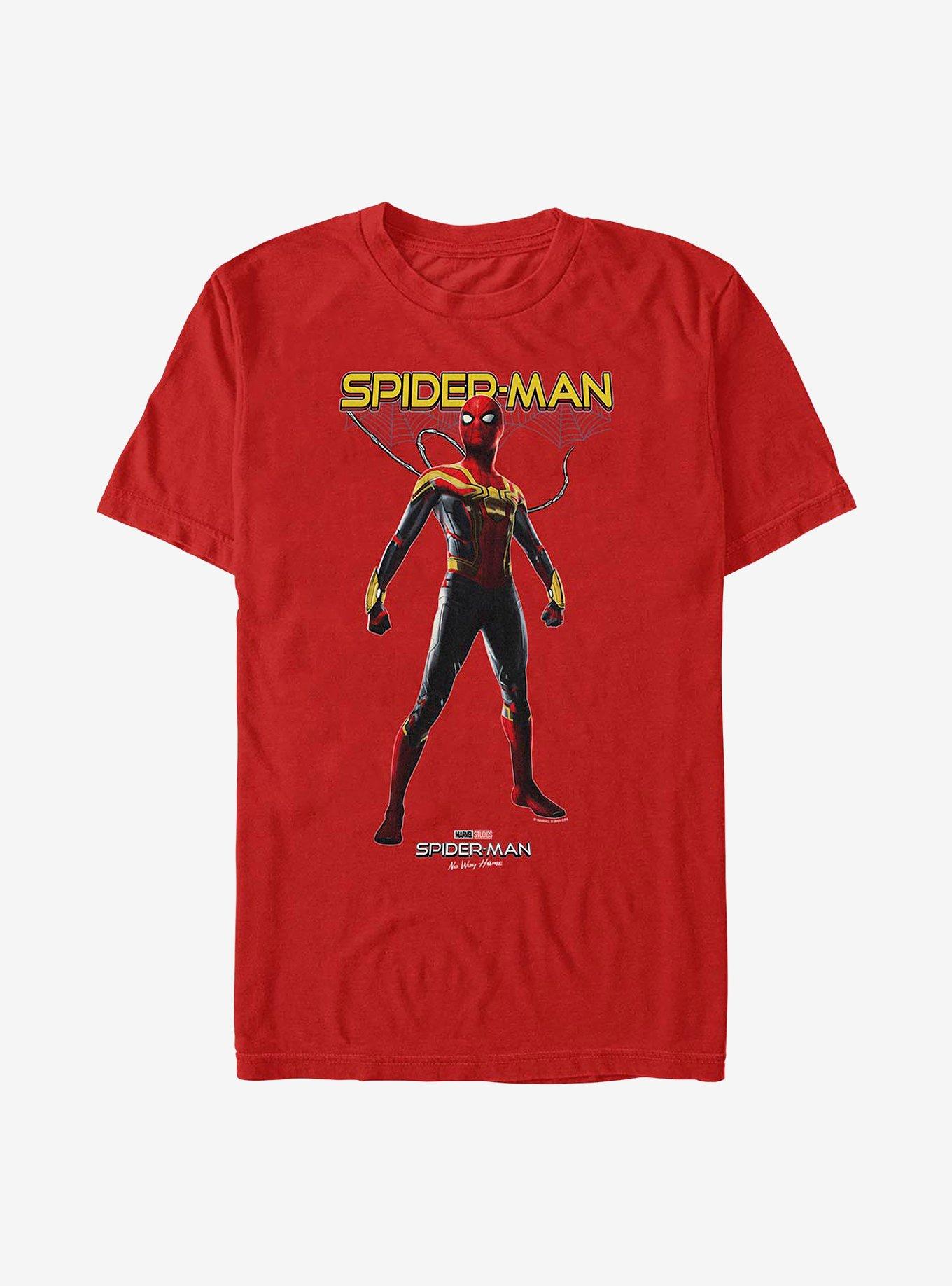 Marvel Spider-Man: No Way Home Spiderweb Hero T-Shirt, RED, hi-res