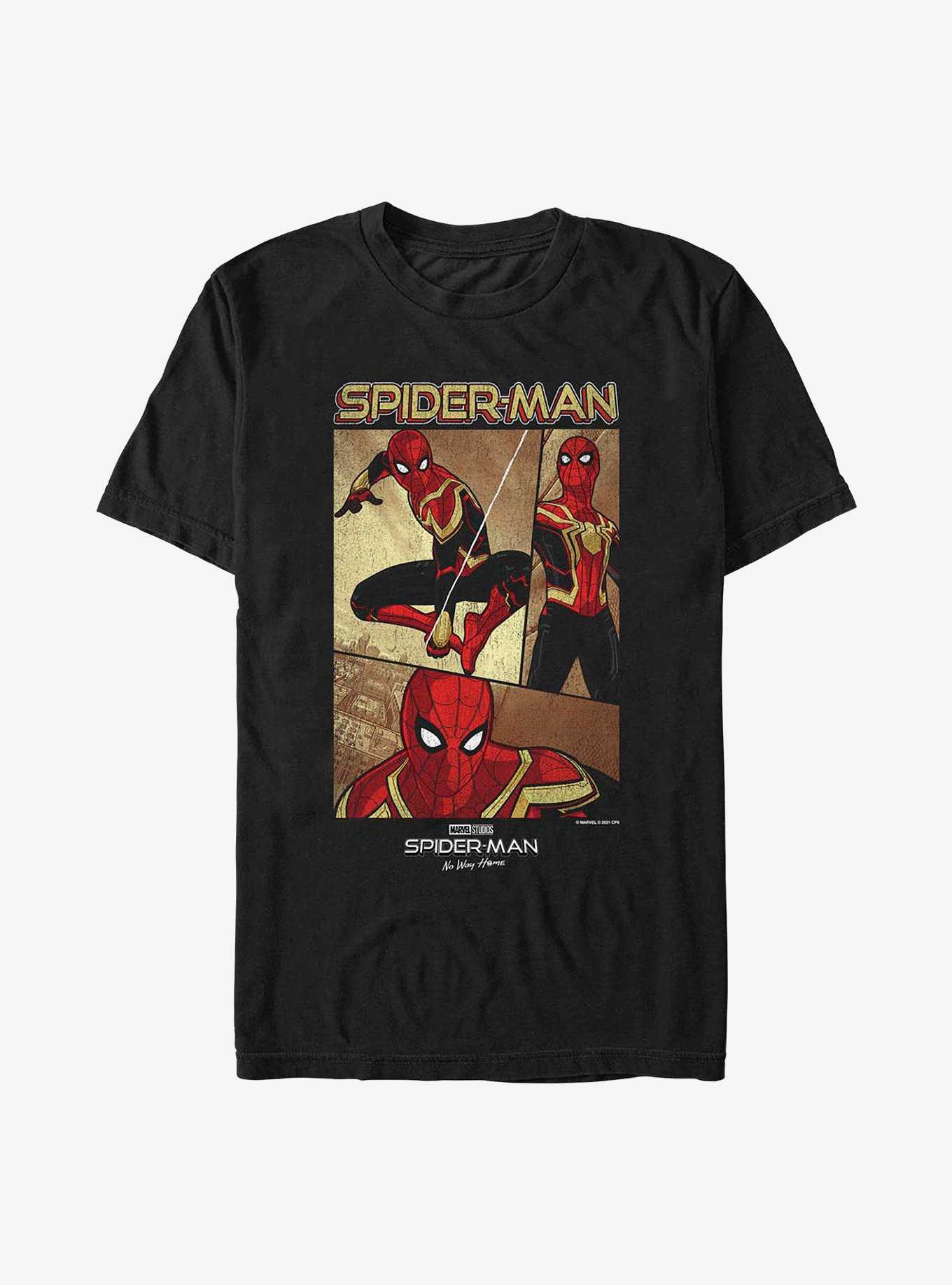 Marvel Spider-Man: No Way Home Three Panel Spidey T-Shirt, , hi-res