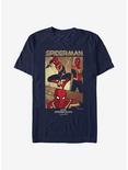 Marvel Spider-Man: No Way Home Three Panel Spidey T-Shirt, NAVY, hi-res