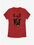 Marvel Spider-Man: No Way Home Integrated Suit Womens T-Shirt, RED, hi-res