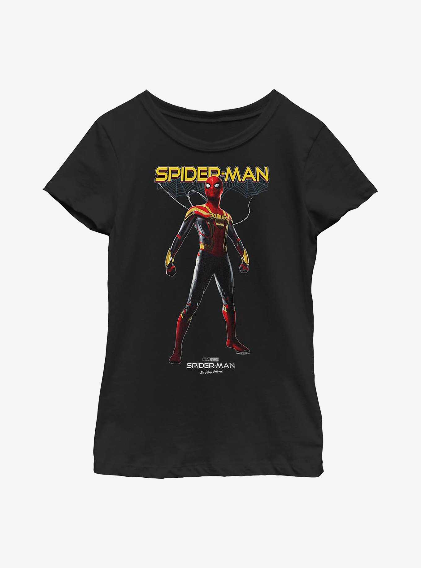 Marvel Spider-Man: No Way Home Spiderweb Hero Youth Girls T-Shirt, , hi-res