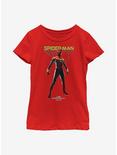 Marvel Spider-Man: No Way Home Spiderweb Hero Youth Girls T-Shirt, RED, hi-res