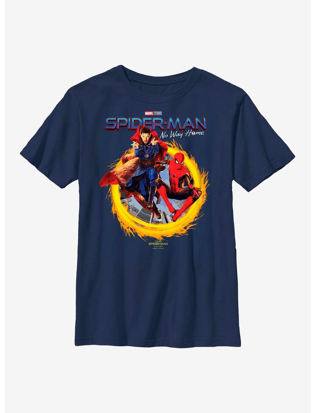 Marvel Spider-Man: No Way Home Dr. Strange Youth T-Shirt, NAVY, hi-res