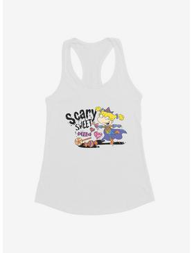 Rugrats Halloween Angelica Scary Sweet Girls Tank, WHITE, hi-res