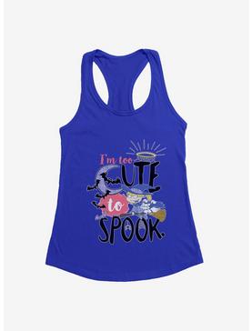 Rugrats Halloween Angelica I'm Too Cute To Spook Girls Tank, ROYAL, hi-res