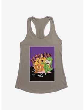 Rugrats Halloween Tommy Rept-Ahhh! Girls Tank, WARM GRAY, hi-res