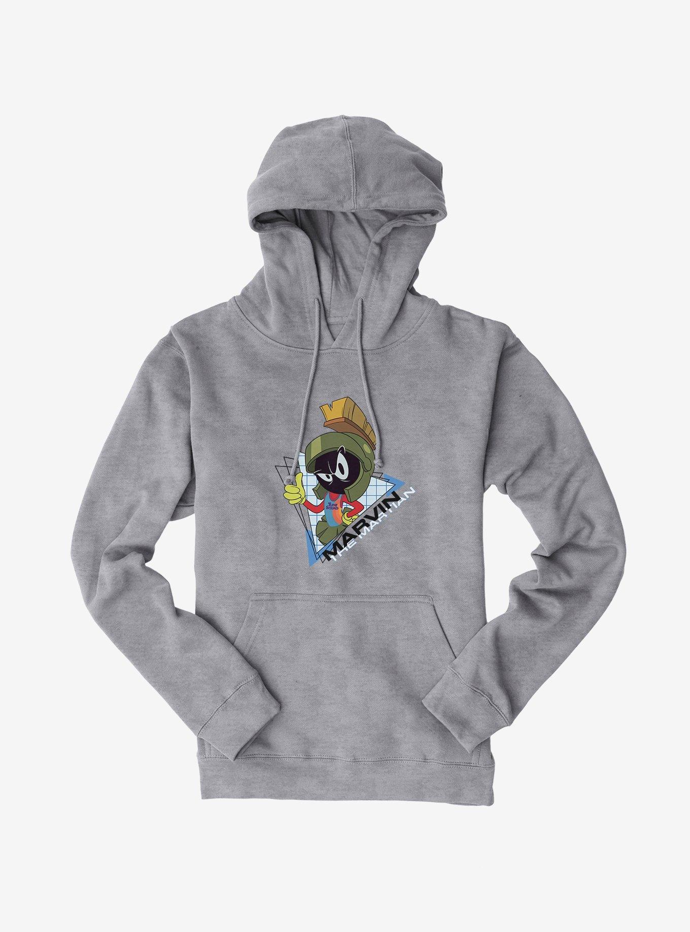 Space Jam: A New Legacy Marvin The Martian Triangle Grid Hoodie, , hi-res