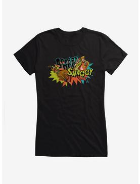 Scooby-Doo With Shaggy Splash Girls T-Shirt, , hi-res