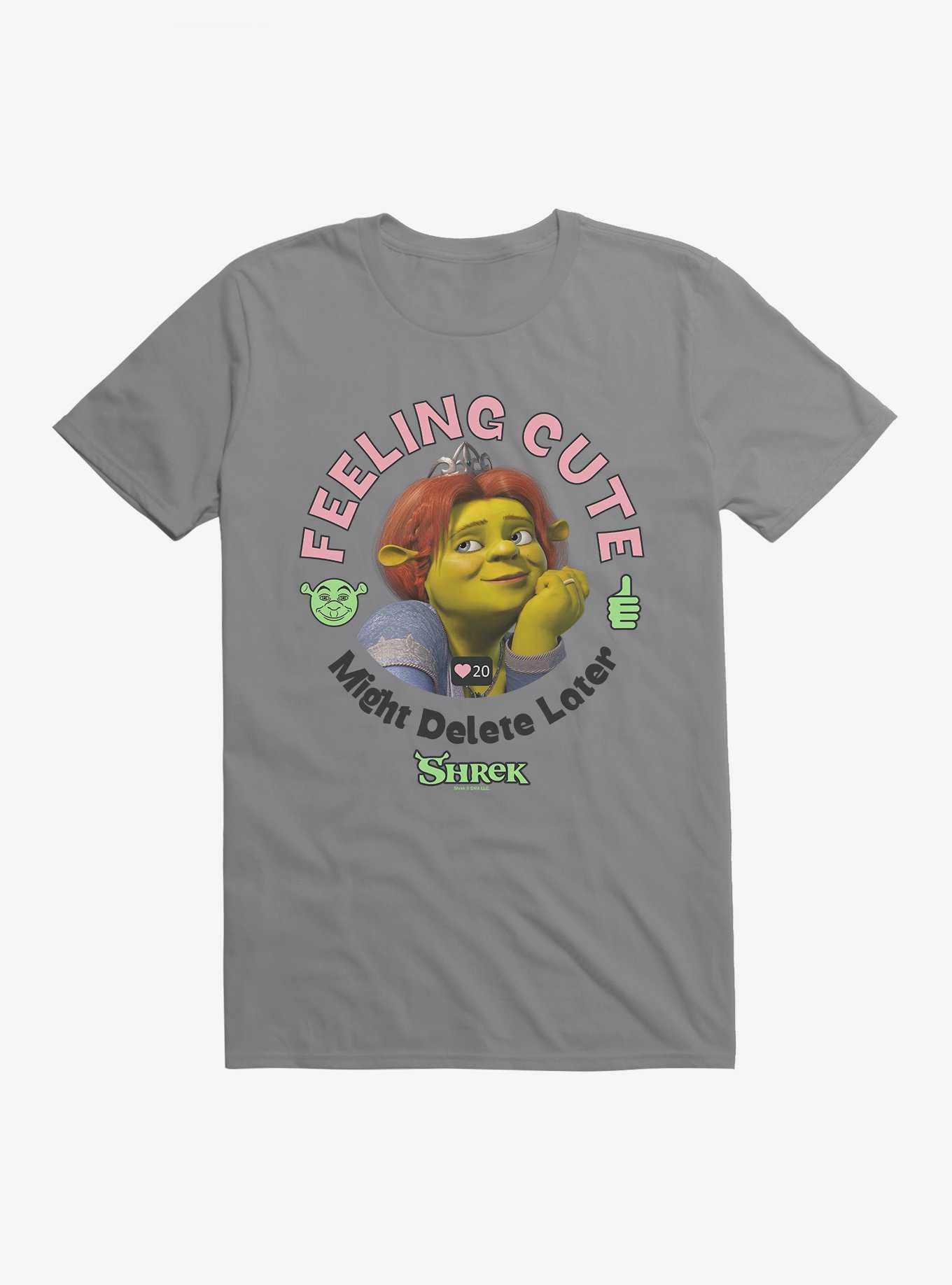 Shrek Fiona Feeling Cute T-Shirt, STORM GREY, hi-res