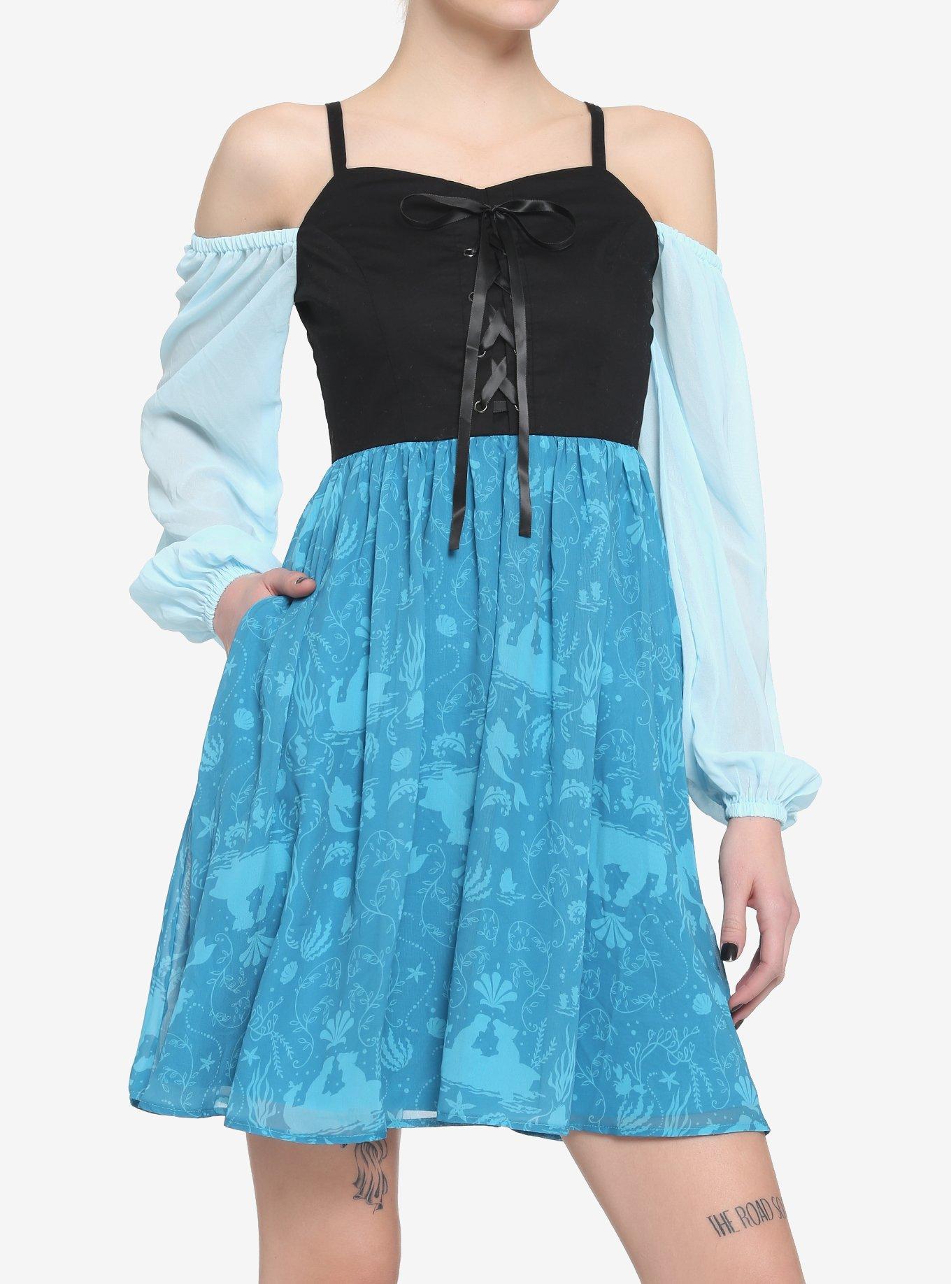 Disney The Little Mermaid Kiss The Girl Dress | Hot Topic
