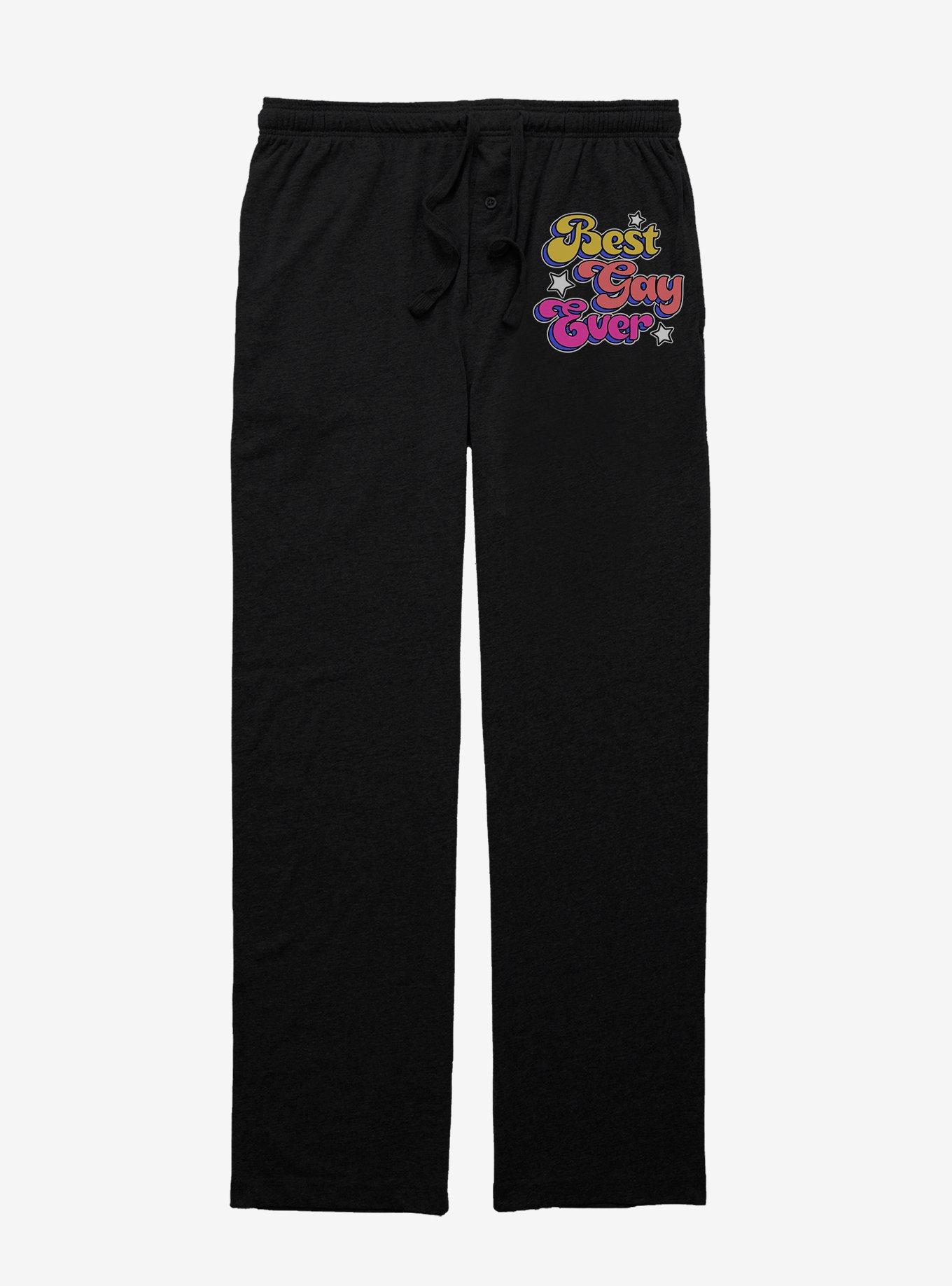 Best Gay Ever Pajama Pants, BLACK, hi-res