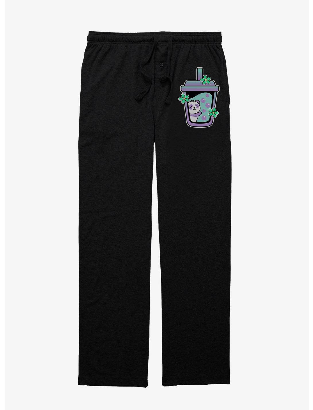 Boba Bear Pajama Pants, BLACK, hi-res