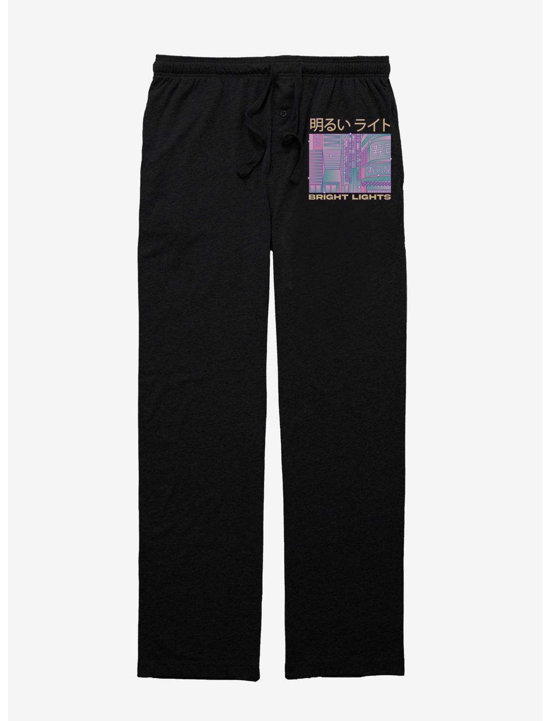 Bright Lights Pajama Pants, BLACK, hi-res