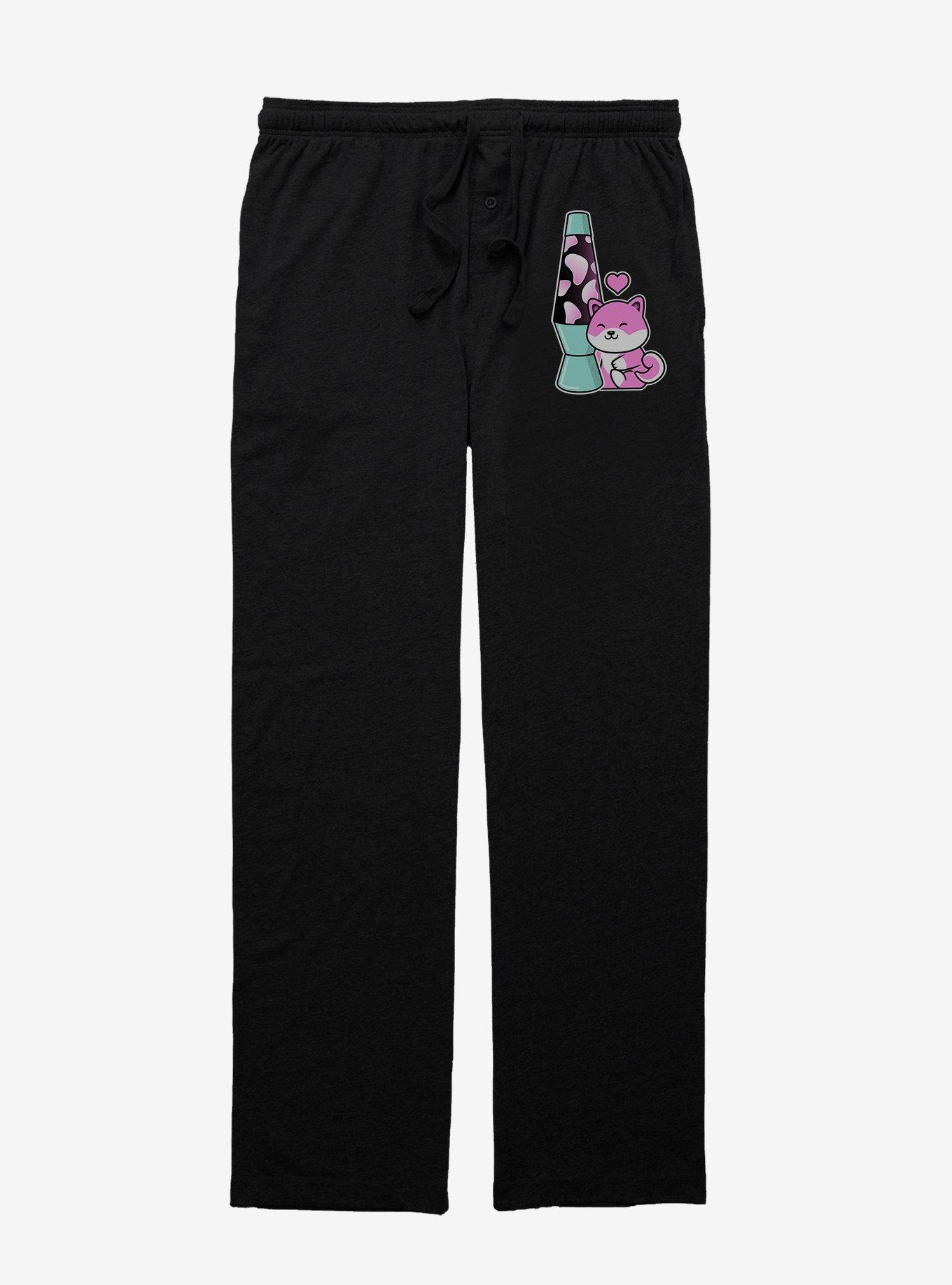 Cat Lava You Pajama Pants, BLACK, hi-res