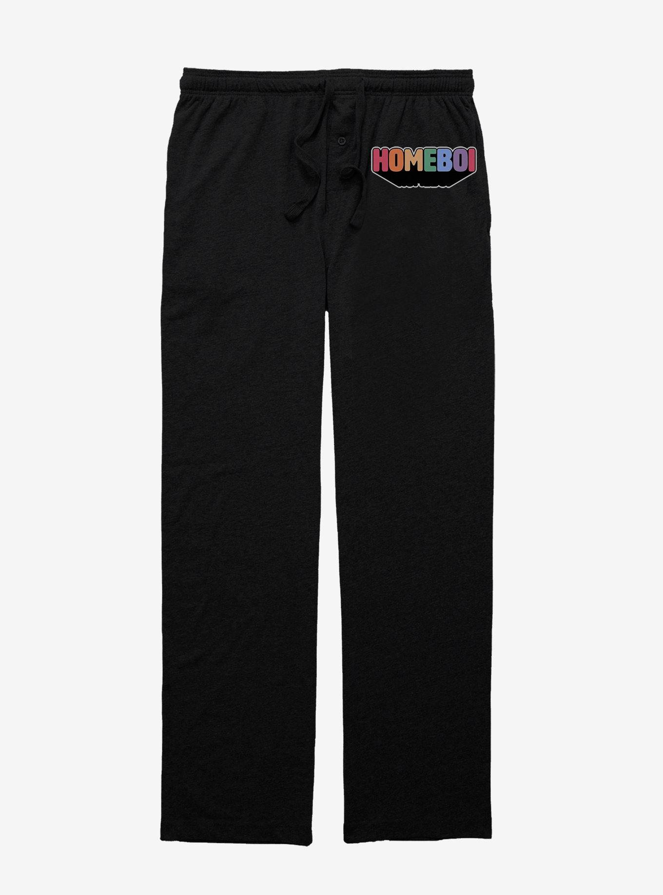 Homeboi Pajama Pants, BLACK, hi-res