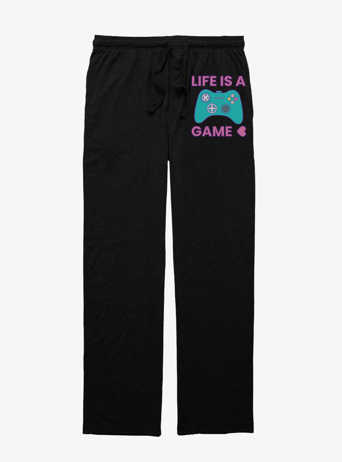 Life Is A Game Pajama Pants, , hi-res