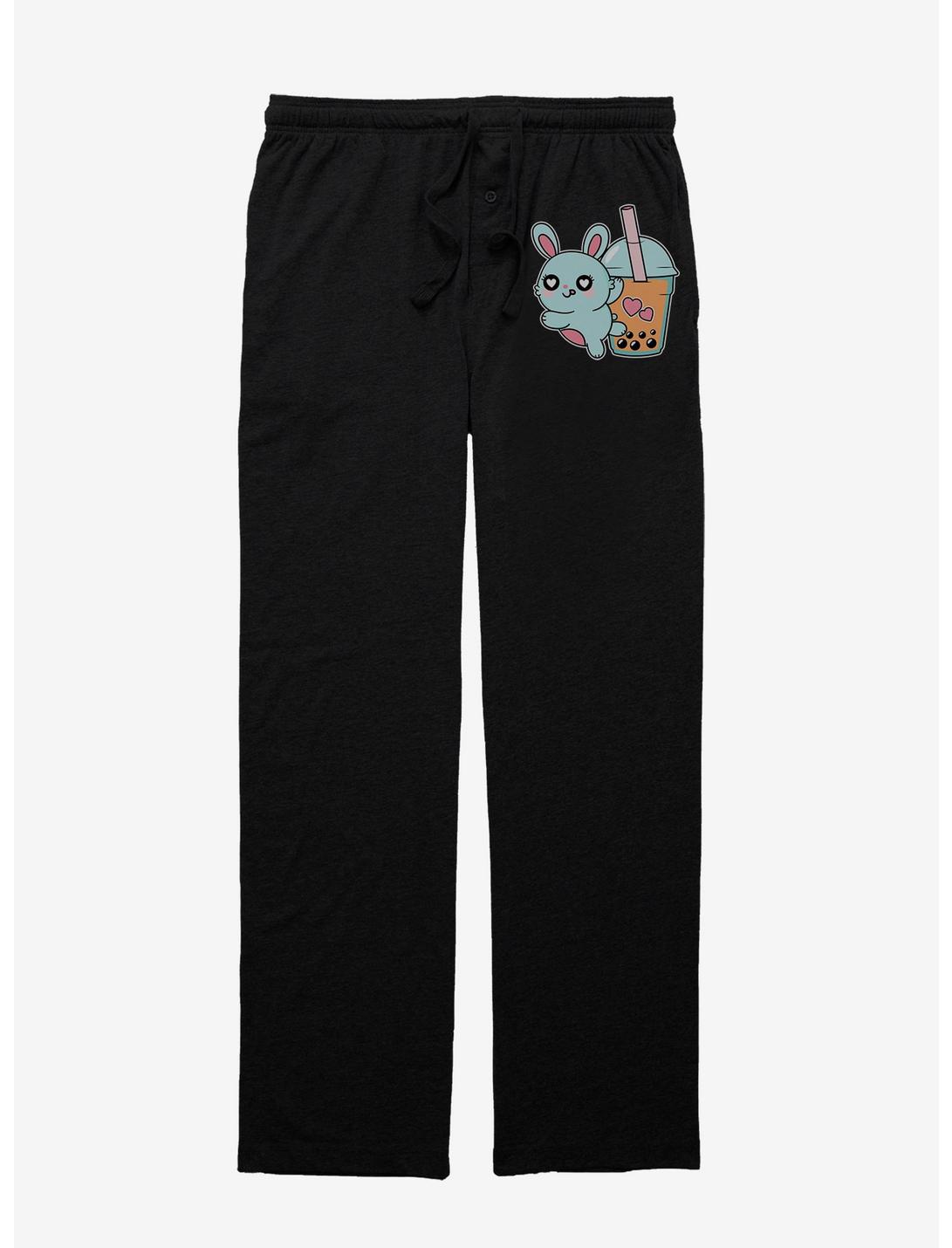 Love Me Some Boba Pajama Pants, BLACK, hi-res