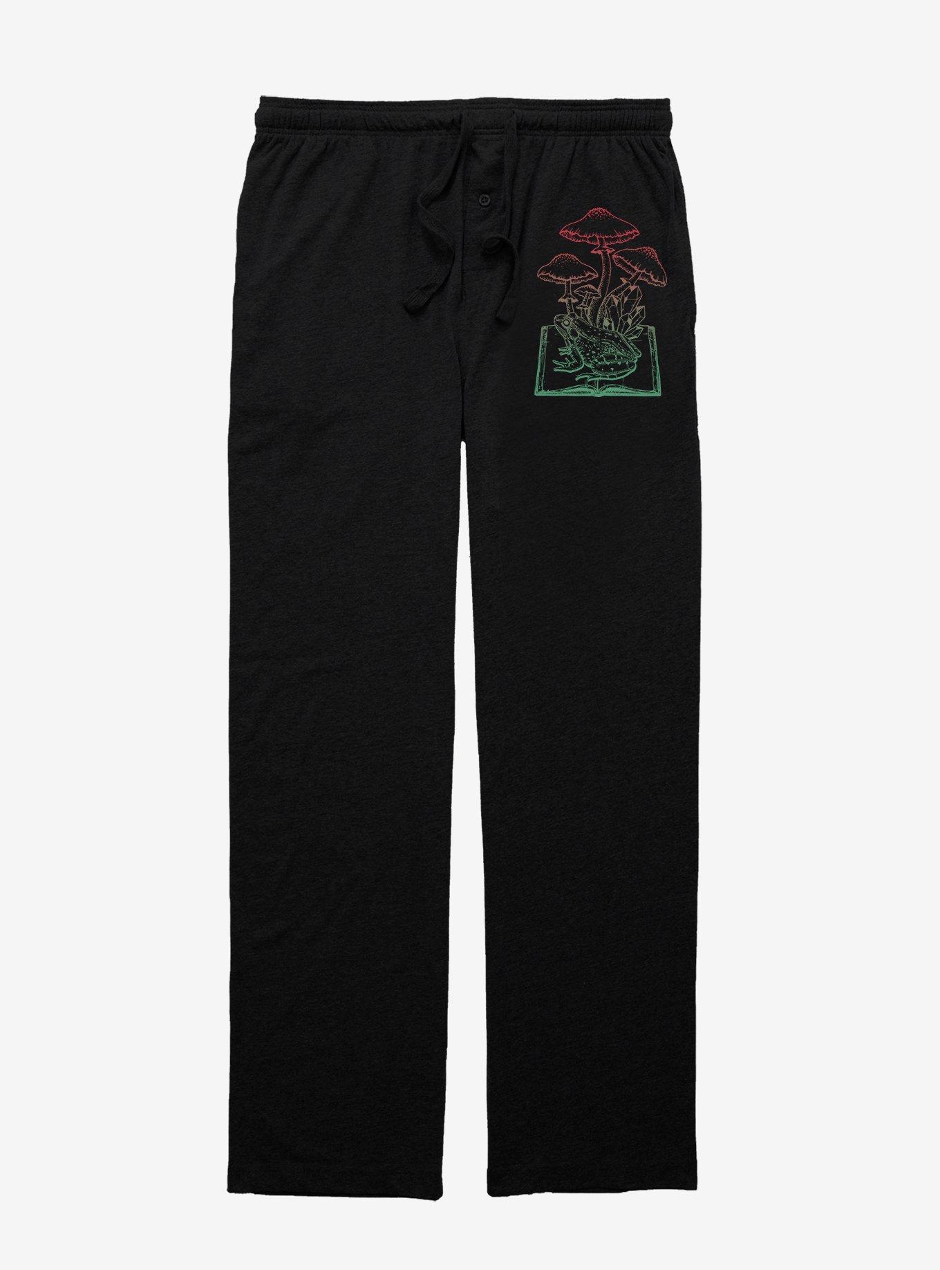 Trippin Out Of A Book Pajama Pants, BLACK, hi-res