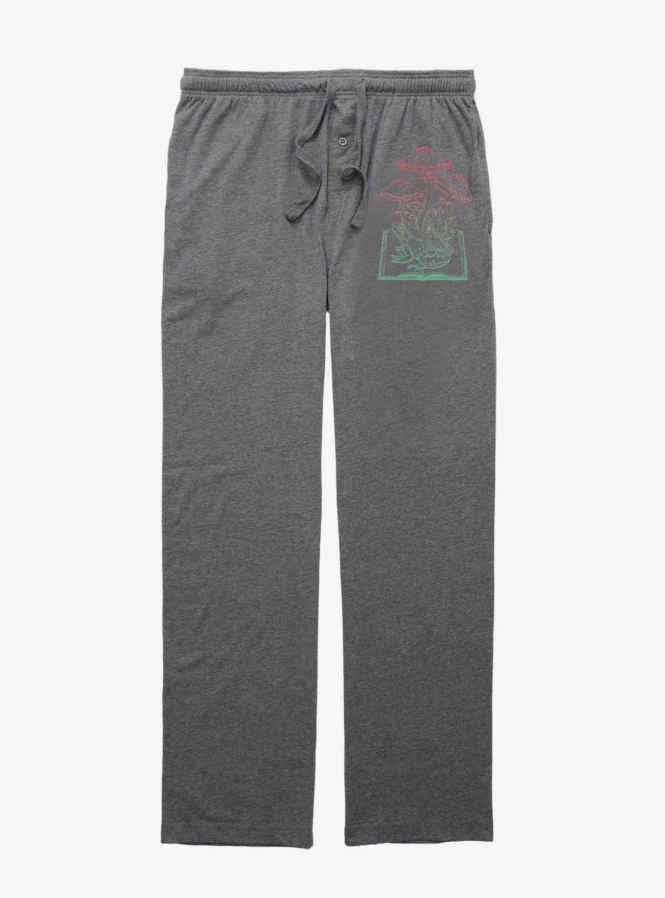 Trippin Out Of A Book Pajama Pants, GRAPHITE HEATHER, hi-res