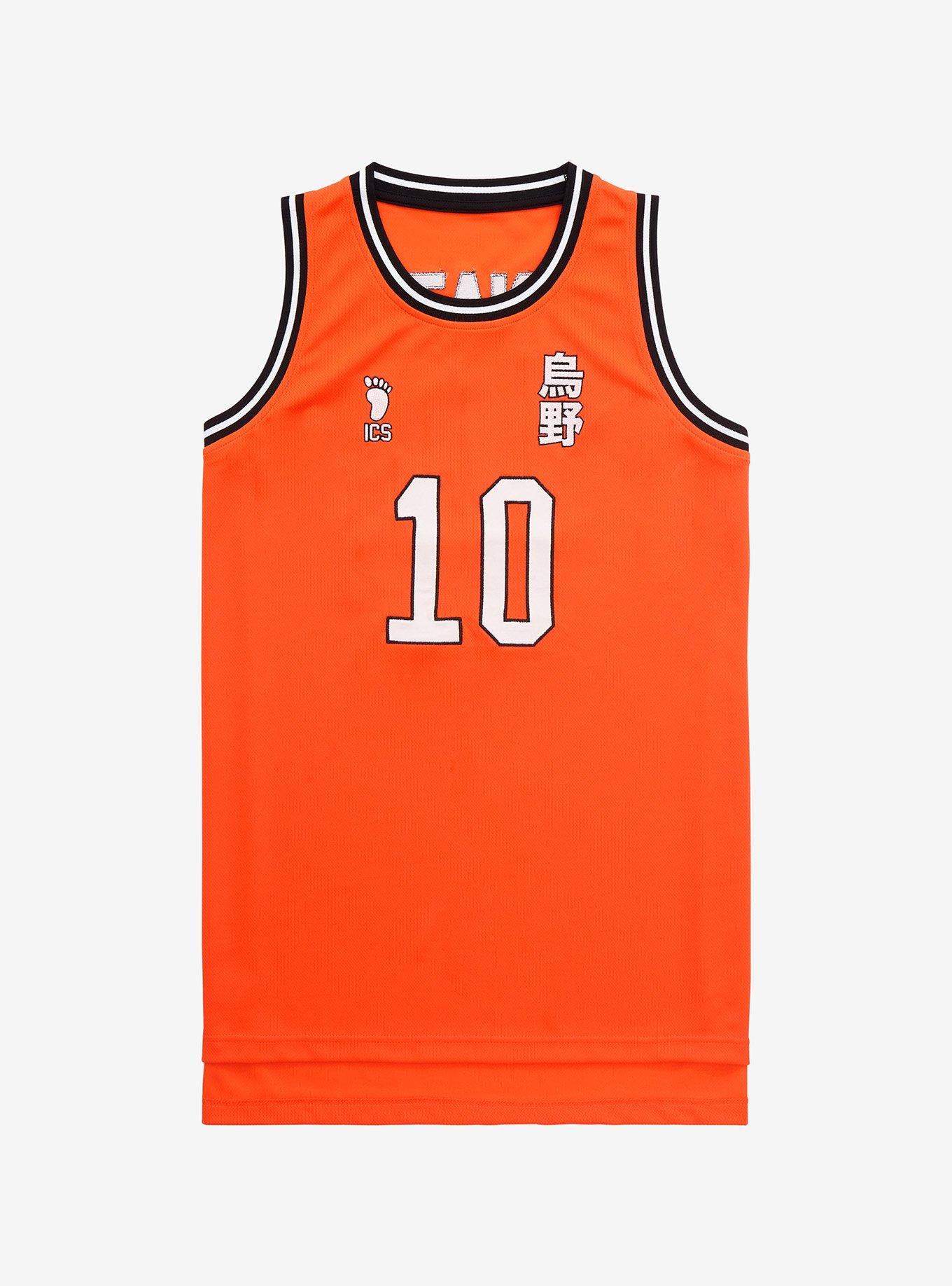 Haikyu!! Hinata Basketball Jersey - BoxLunch Exclusive, ORANGE, hi-res