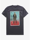 Star Wars: Rogue One Cassian Andor Mexican Lottery Card T-Shirt - BoxLunch Exclusive, DARK GREY, hi-res