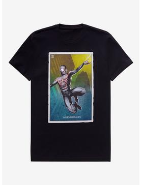 Marvel Spider-Man Miles Morales Mexican Lottery Card T-Shirt - BoxLunch Exclusive, , hi-res