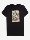 Disney The Nightmare Before Christmas The Pumpkin King Tarot Card T-Shirt - BoxLunch Exclusive, BLACK, hi-res