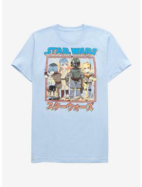 Star Wars Visions Chibi Boba Fett T-Shirt - BoxLunch Exclusive, , hi-res