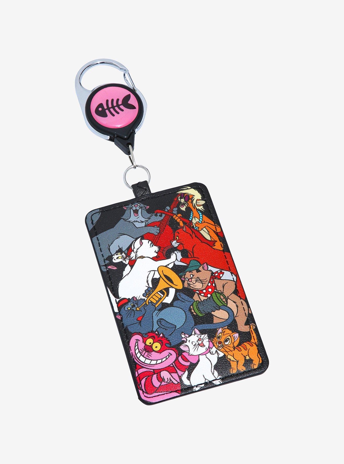 Disney Cats Ensemble Retractable Lanyard BoxLunch Exclusive BoxLunch