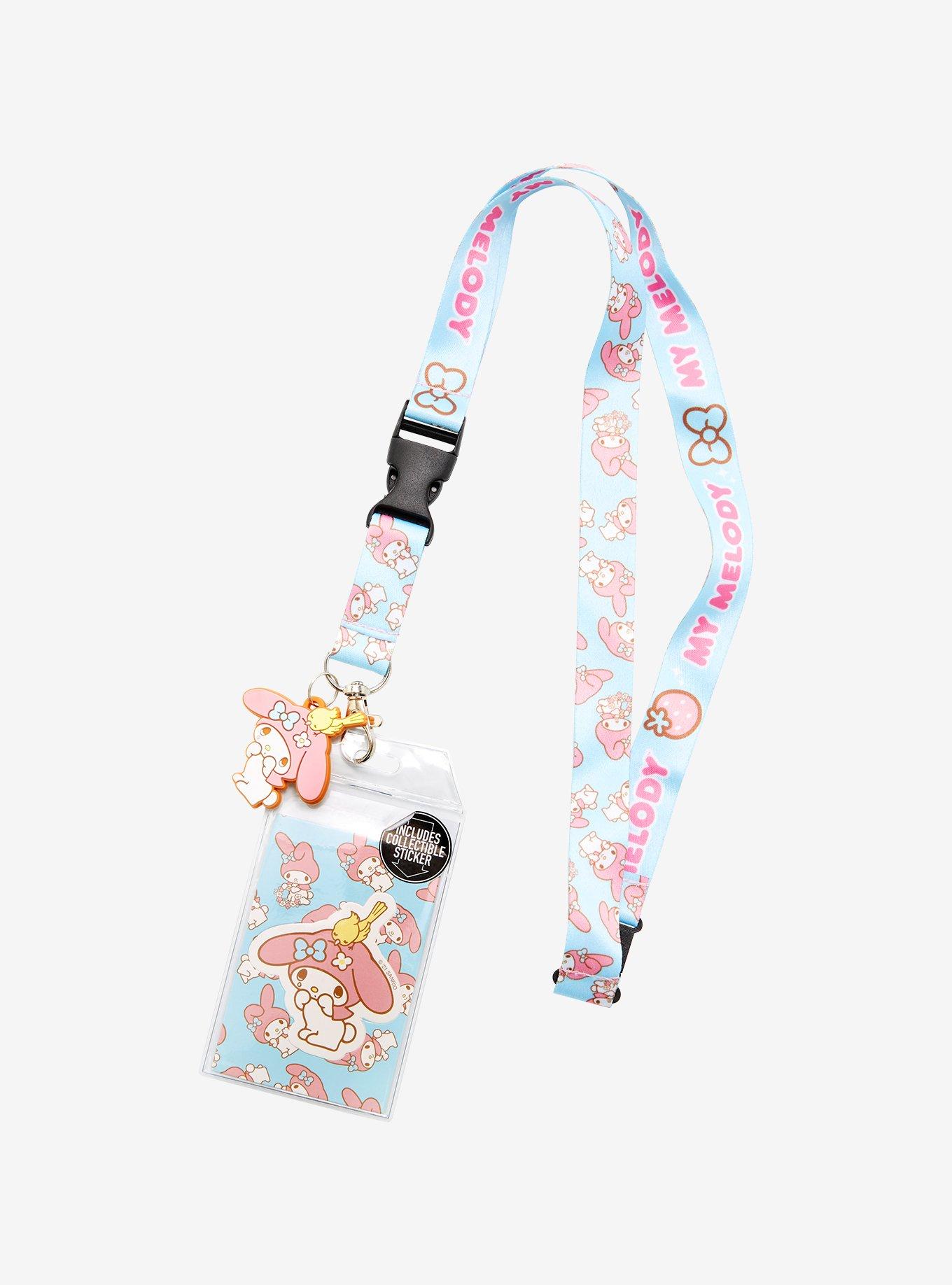 Sanrio My Melody Allover Print Lanyard - BoxLunch Exclusive, , hi-res