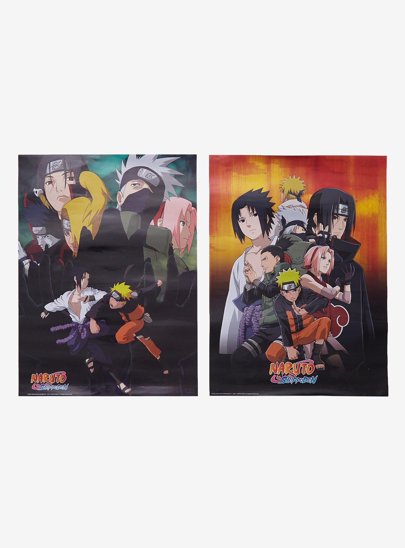 Naruto Shippuden Mini Poster Set | Hot Topic