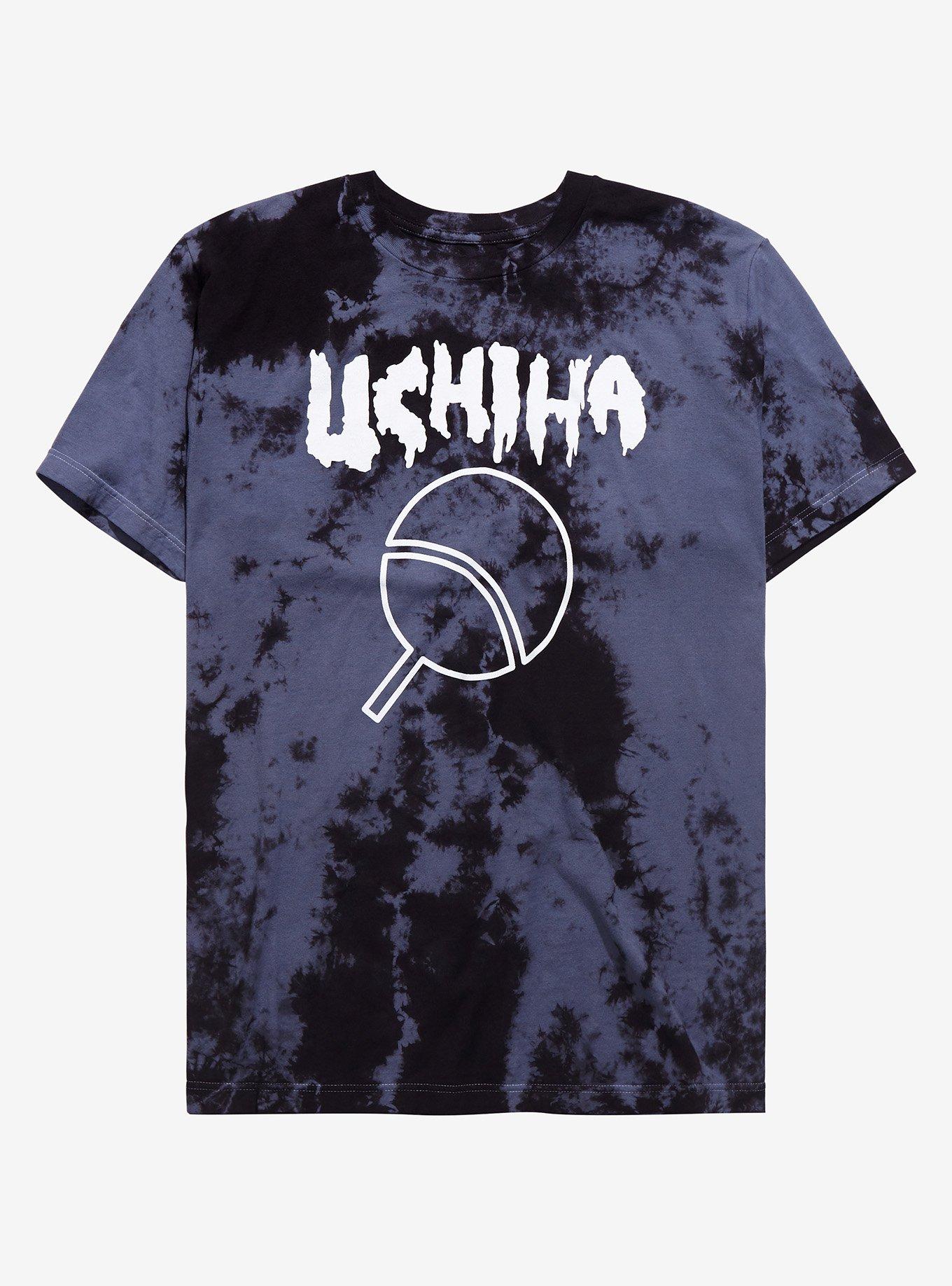 Naruto Shippuden Uchiha Clan TieDye TShirt BoxLunch Exclusive