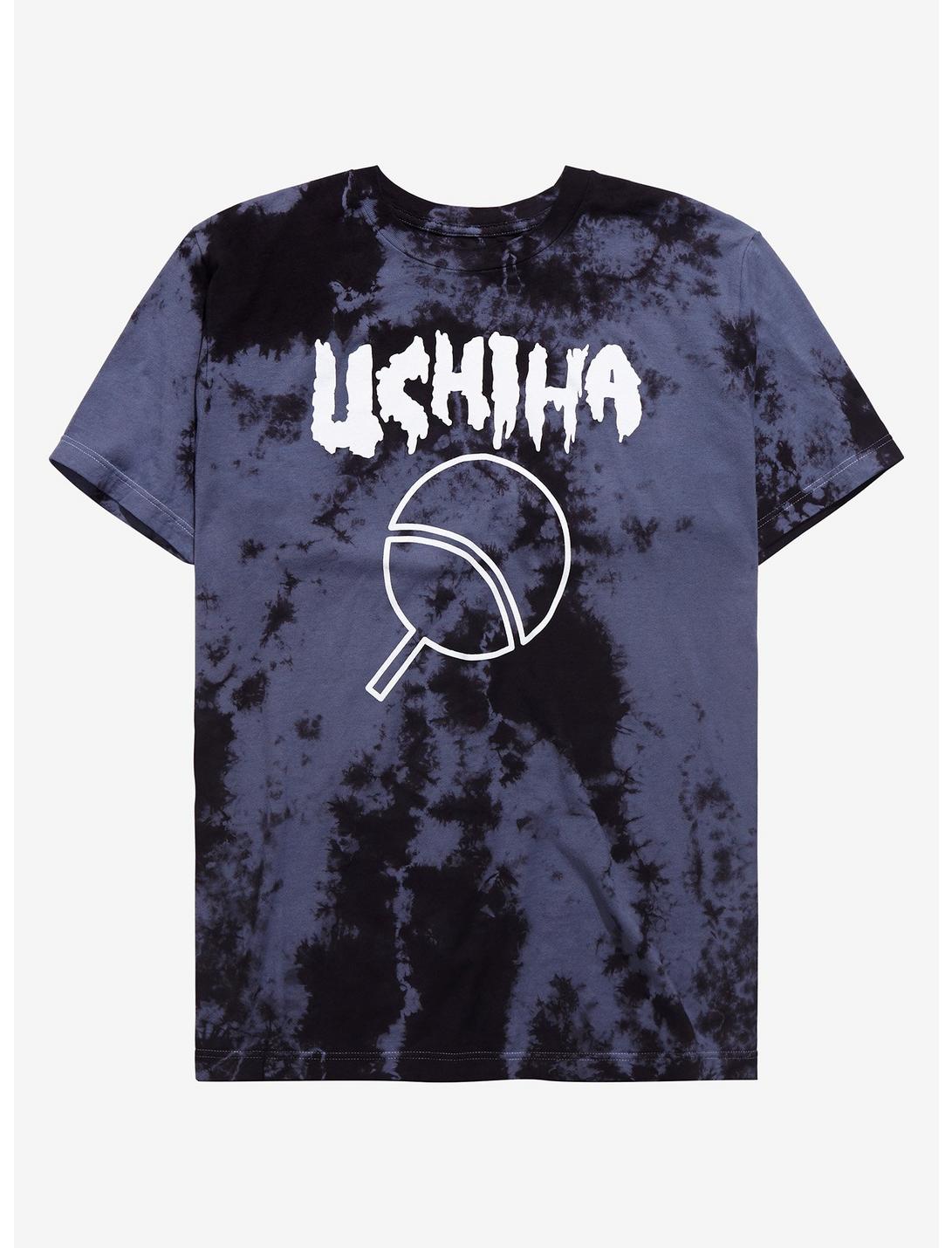 Naruto Shippuden Uchiha Clan Tie-Dye T-Shirt - BoxLunch Exclusive, TIE DYE, hi-res
