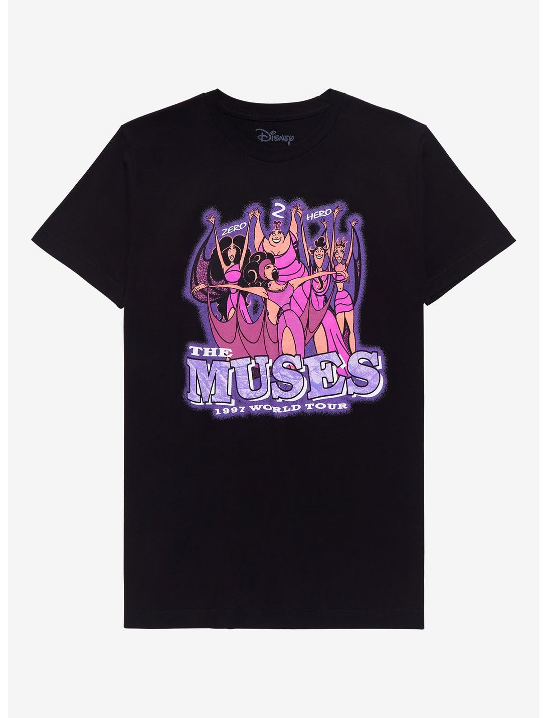 Disney Hercules The Muses World Tour T-Shirt, BLACK, hi-res