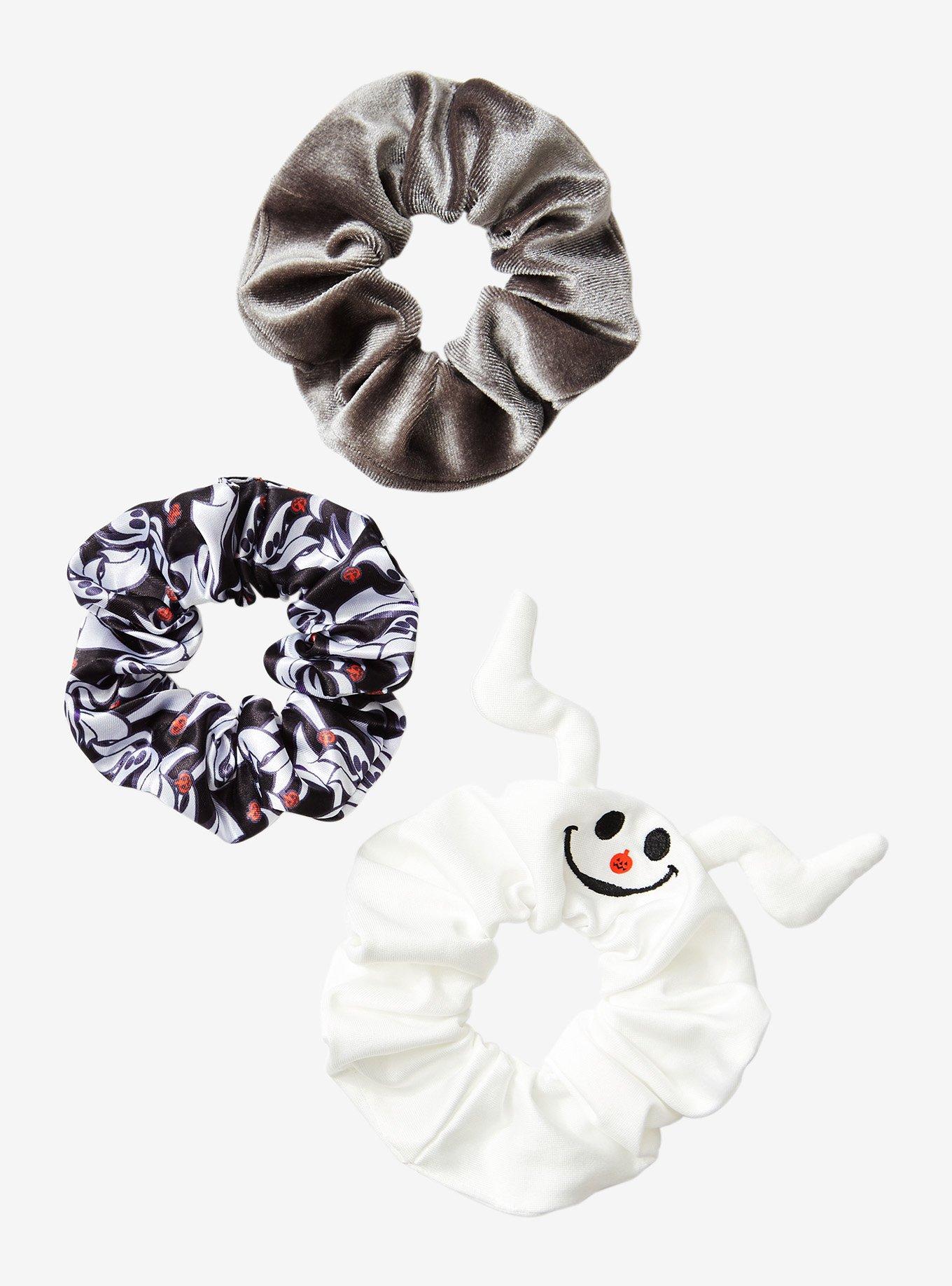 Disney The Nightmare Before Christmas Zero Scrunchy Set - BoxLunch Exclusive, , hi-res