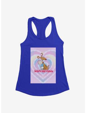 Rugrats Spike And Tommy Baby's Best Friend Girls Tank, ROYAL, hi-res